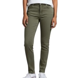Sonoma Green Skinny Jeans Modern Fit